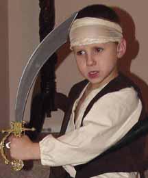 Kyle as Jack Sparrow